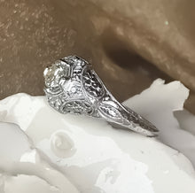 Art Deco Diamond and Platinum Ring