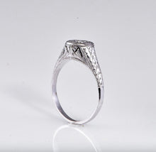 Art Deco Diamond Sweetheart Ring